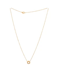 Pre-Owned Cartier Trinity Diamond Pendant Necklace 18K Tricolor Gold and Diamond
