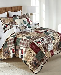 Your Lifestyle Dashing Patchwork 3-Pc. Quilt Set, King