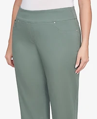 Ruby Rd. Plus Soft Denim Faux Pocket Pants