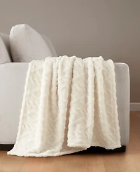 Premier Comfort Cozy Cable Throw Blanket, 50" x 60" (A $30.00 Value)