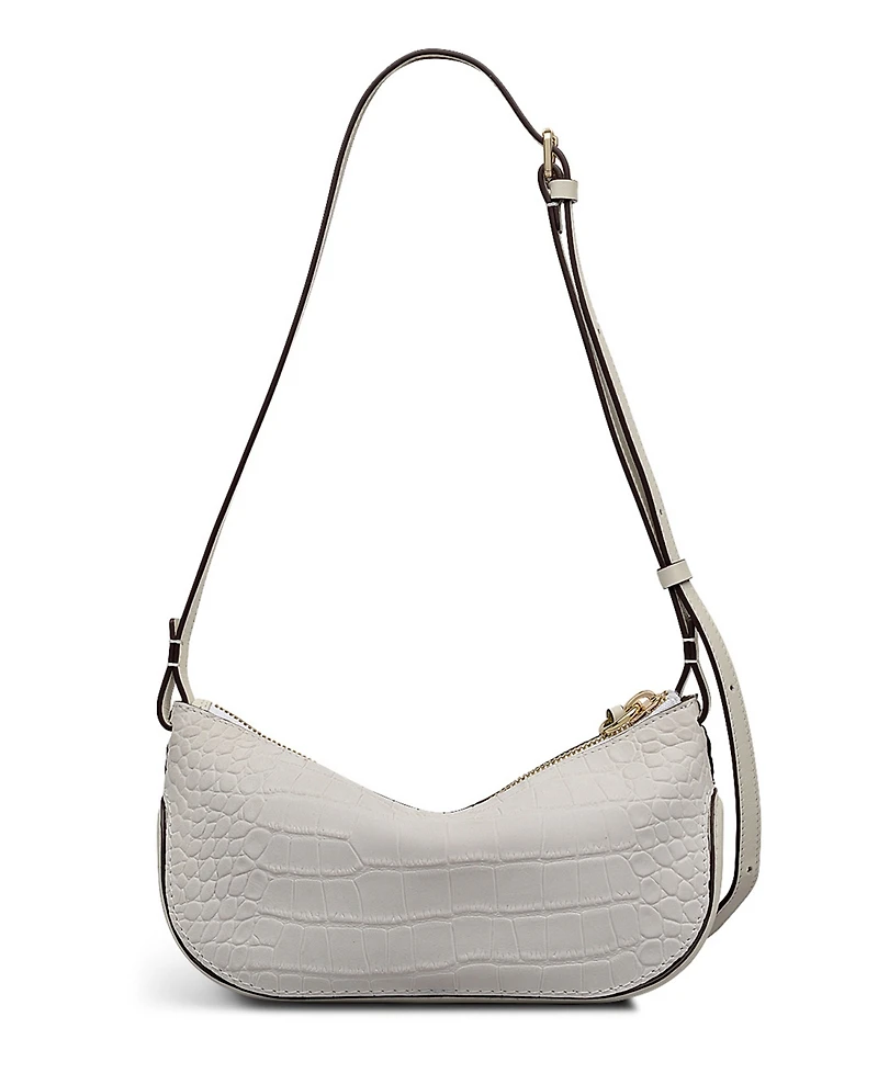Radley London The Iris Faux Croc Small Zip Top Crossbody Bag