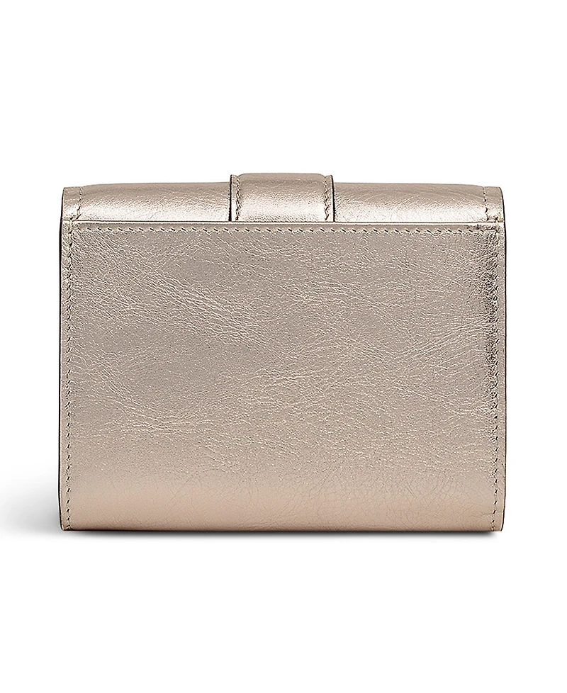 Radley London Sloane Mews Metallic Mini Flap Over Wallet