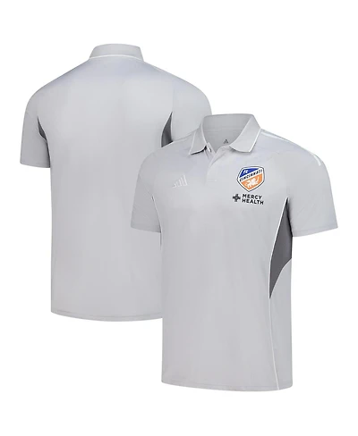 Adidas Men's Silver Fc Cincinnati 2025 Training Polo Shirt