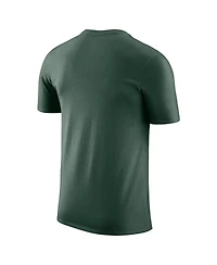 Jordan Men's and Women's Hunter Green Milwaukee Bucks Essential Cities T-Shirt