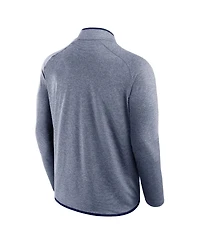 Fanatics Men's Navy Penn State Nittany Lions Mock Neck Half-Zip Pullover Jacket