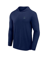 Fanatics Men's Black Dallas Cowboys Front Office Power Mono Long Sleeve Hoodie T-Shirt