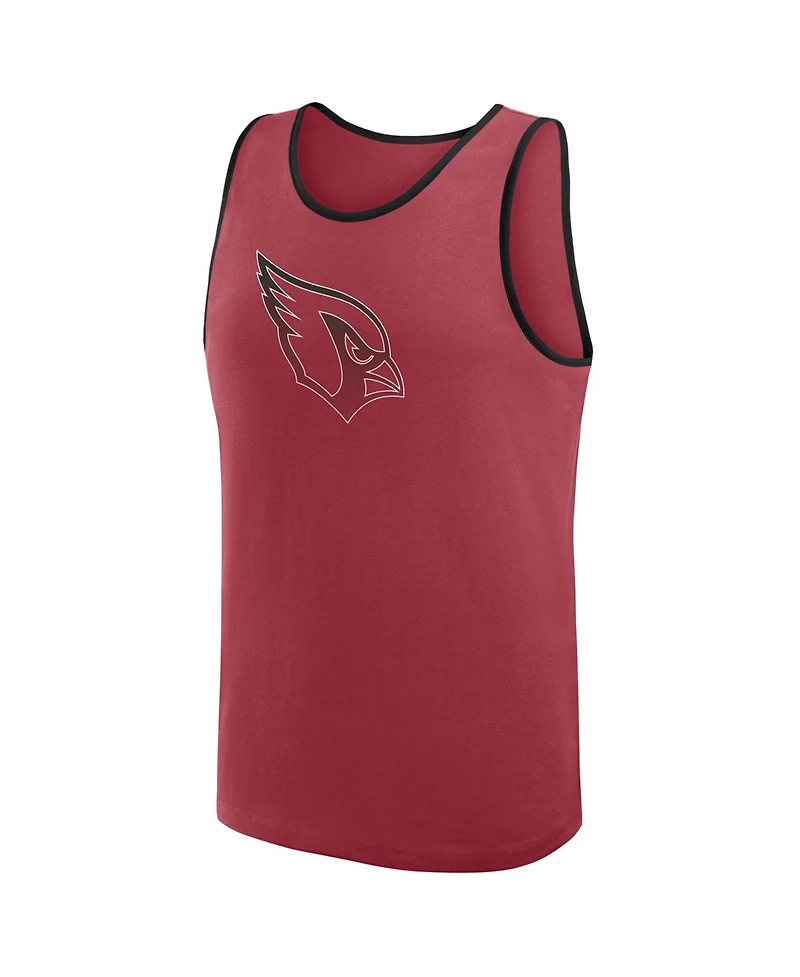Logo Athletic Men's Cardinal Arizona Cardinals Unmatched Success Tank Top
