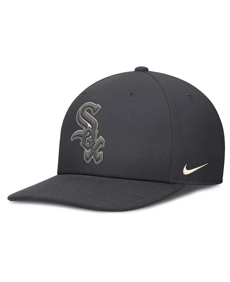 Nike Men's Anthracite Chicago White Sox Statement Pro Snapback Hat