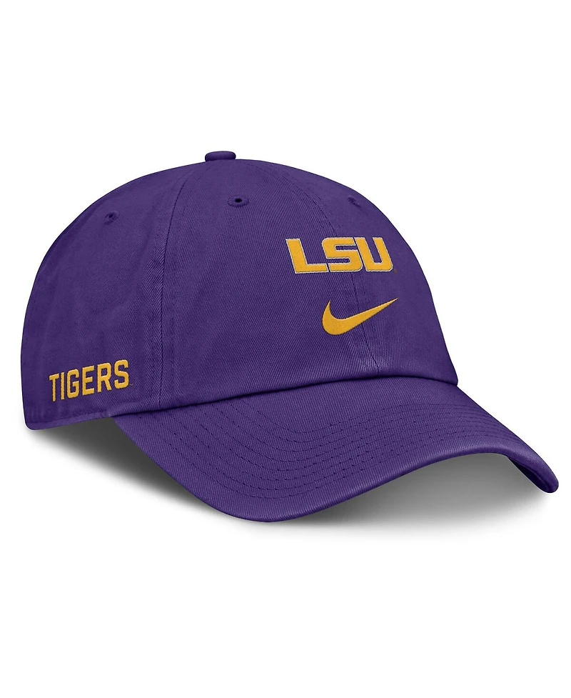 Nike Men's Purple Lsu Tigers Primetime Club Adjustable Hat