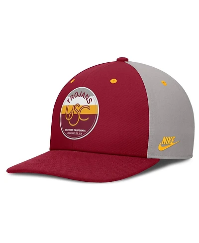 Nike Men's Cardinal/Gray Usc Trojans Prep Pro Performance Snapback Hat