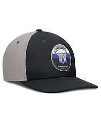 Nike Men's Black/Gray Kentucky Wildcats Prep Pro Performance Snapback Hat