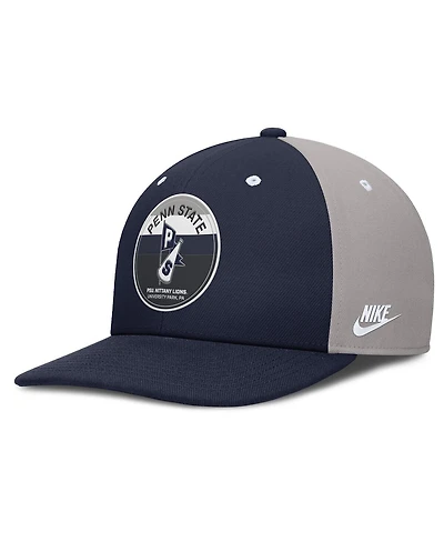 Nike Men's Navy/Gray Penn State Nittany Lions Prep Pro Performance Snapback Hat