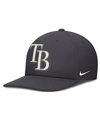Nike Men's Anthracite Tampa Bay Rays Statement Pro Snapback Hat