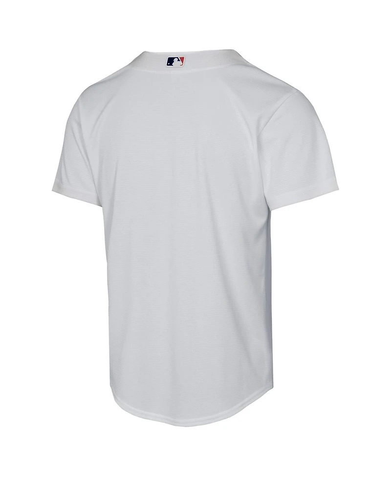 Nike Big Boys and Girls White Los Angeles Dodgers Home Replica Jersey