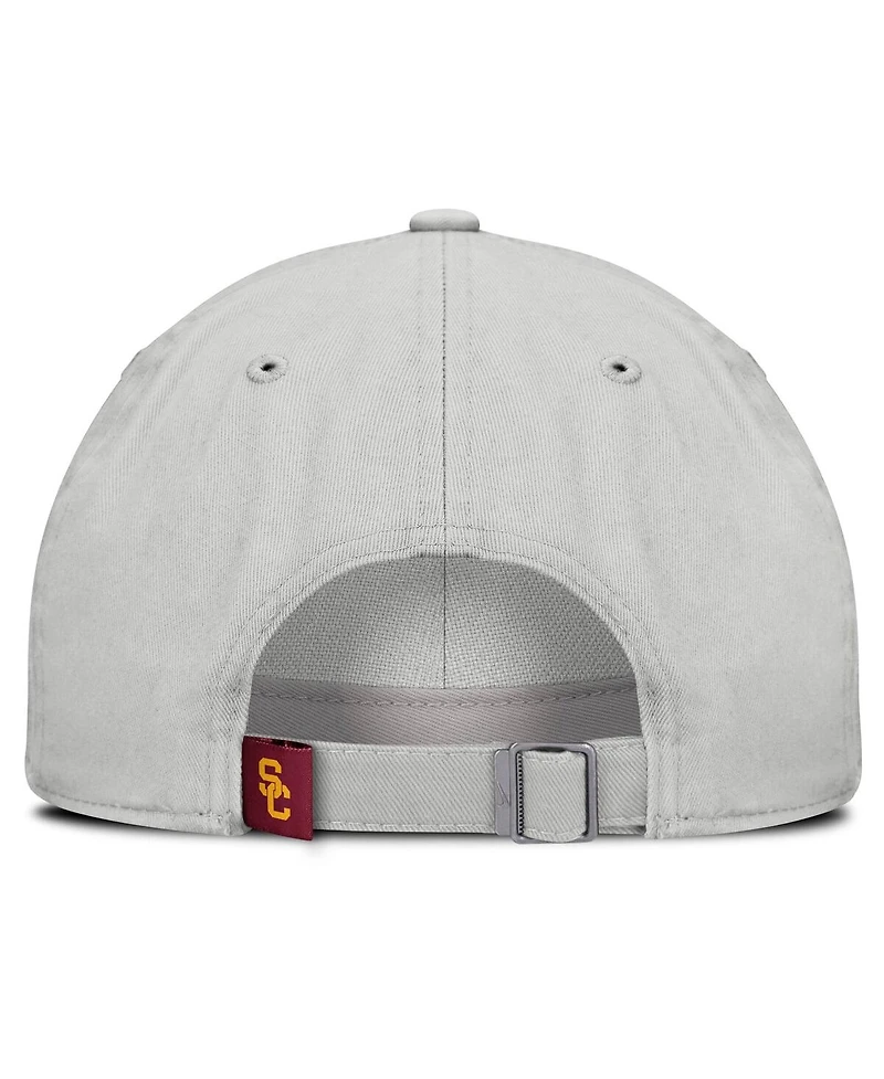 Nike Men's Gray Usc Trojans 2025 On-Field Gameday Club Adjustable Hat