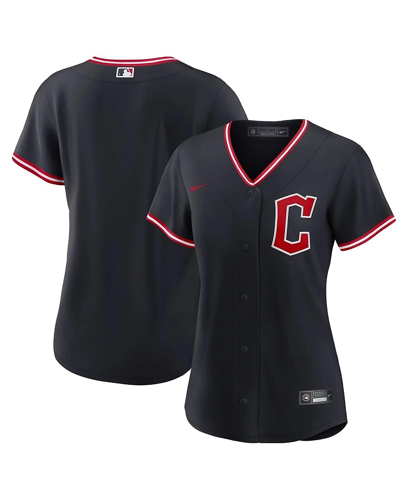 Nike Women's Navy Cleveland Guardians Alternate Replica Jersey