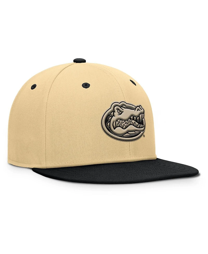 Fanatics Men's Gold/Black Florida Gators Balance Fitted Hat
