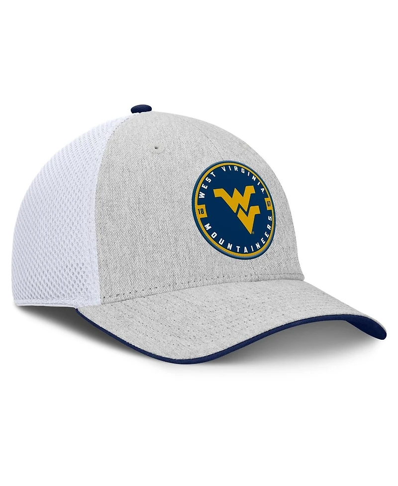 Fanatics Men's Heather Gray West Virginia Mountaineers Trigger Flex Hat