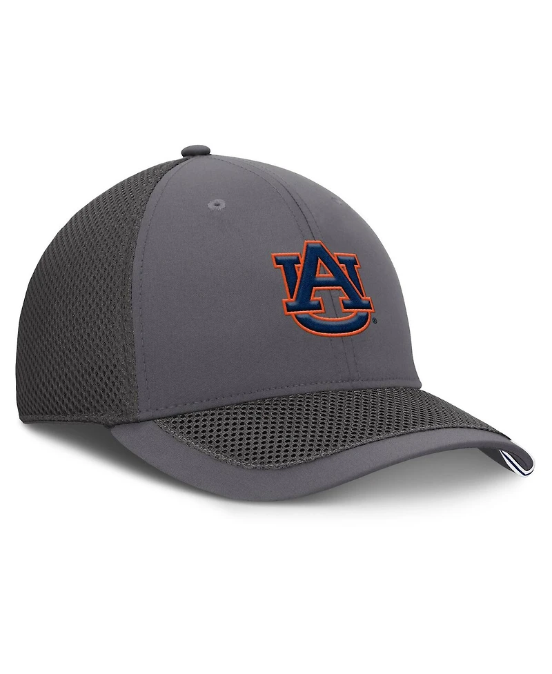 Fanatics Men's Gray Auburn Tigers Clincher Flex Hat