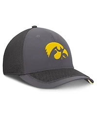 Fanatics Men's Gray Iowa Hawkeyes Clincher Flex Hat