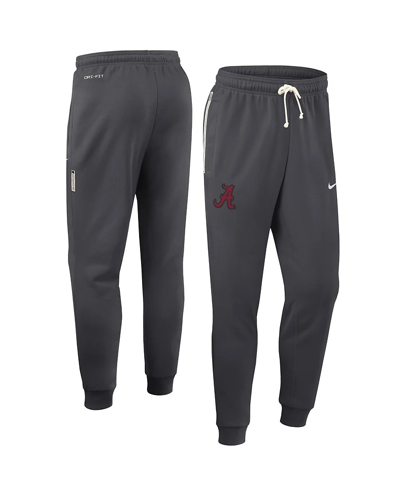 Nike Men's Anthracite Alabama Crimson Tide 2025 Sideline Performance Taper Pants