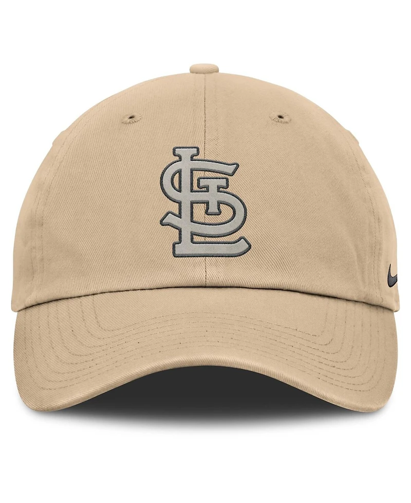 Nike Men's Khaki St. Louis Cardinals Club Adjustable Hat
