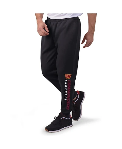 Msx by Michael Strahan Men's Black Washington Commanders Jogger Pants