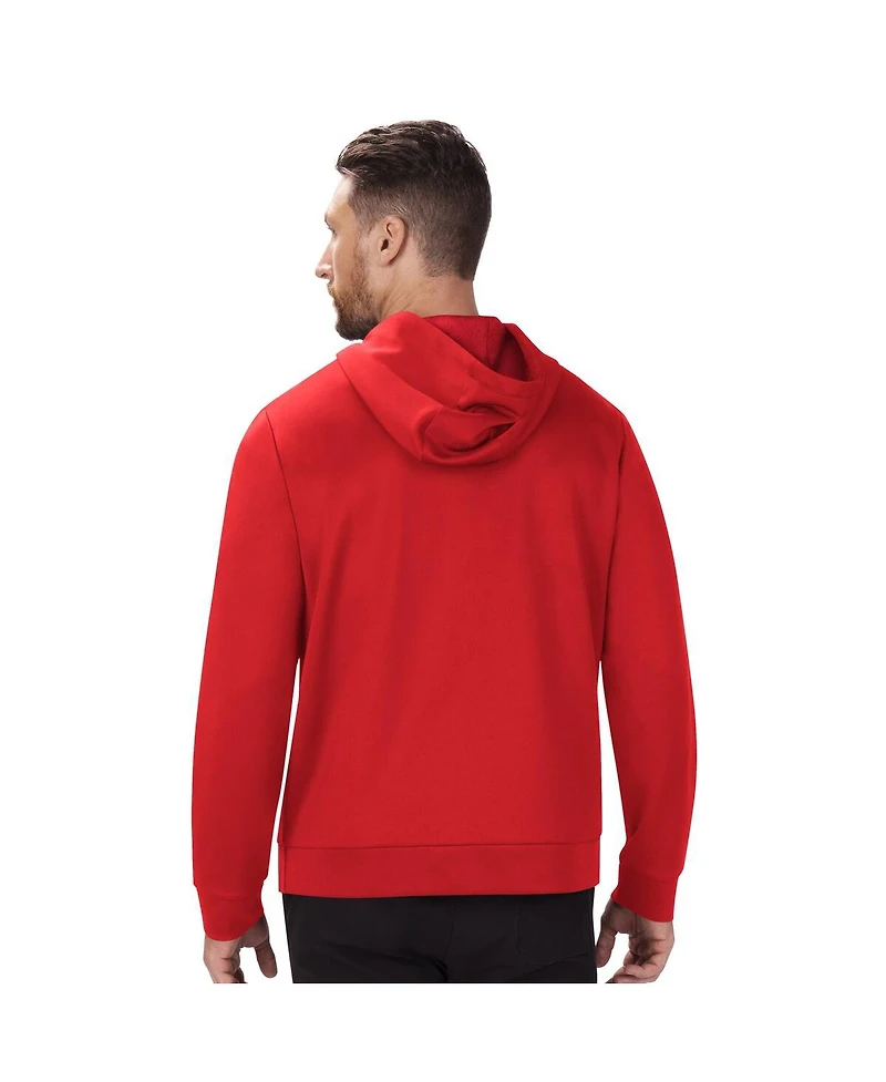 Msx by Michael Strahan Men's Red Kansas City Chiefs Performance Pullover Hoodie