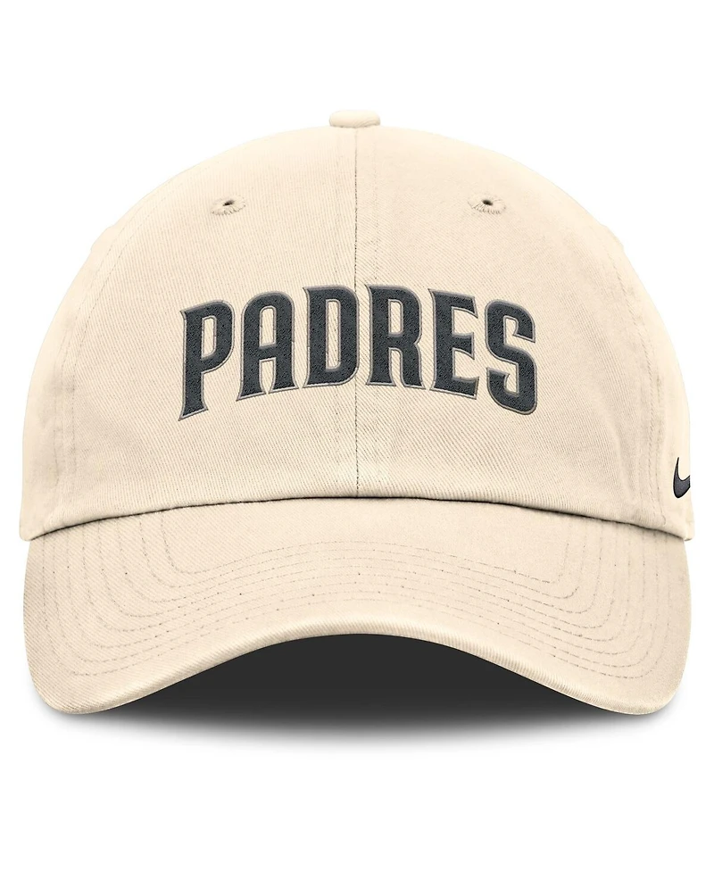 Nike Men's Natural San Diego Padres Camo Pack Club Adjustable Hat