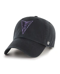 47 Brand Men's and Women's Black Golden State Valkyries Core Wordmark Clean Up Adjustable Hat
