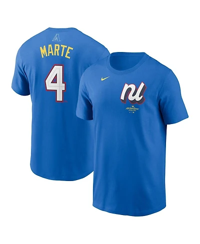 Nike Men's Ketel Marte Royal National League 2025 All-Star Edition Name Number T-Shirt