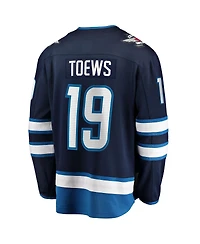 Fanatics Men's Jonathan Toews Navy Winnipeg Jets Home Breakaway Jersey