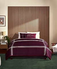 Lacoste Home Playful Checks Cotton 2-Pc.Comforter Set, Twin