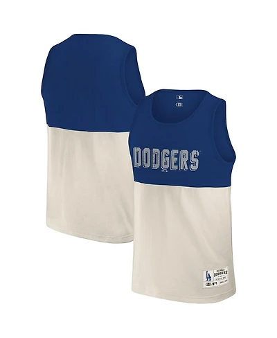Darius Rucker Collection by Fanatics Men's Royal Los Angeles Dodgers Color Block Tank Top