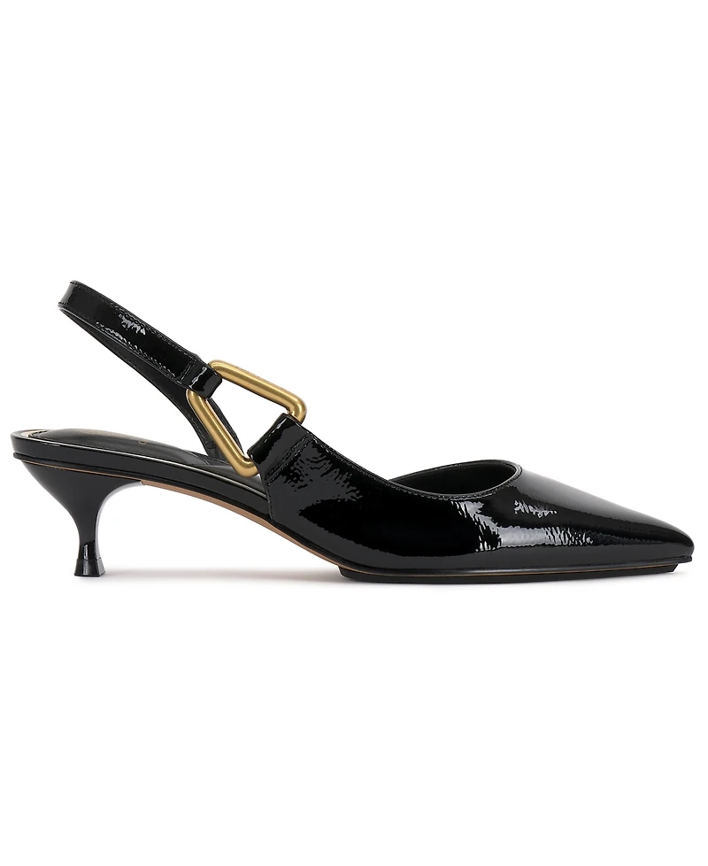Vince Camuto Women's Inari Slingback Kitten-Heel Pumps
