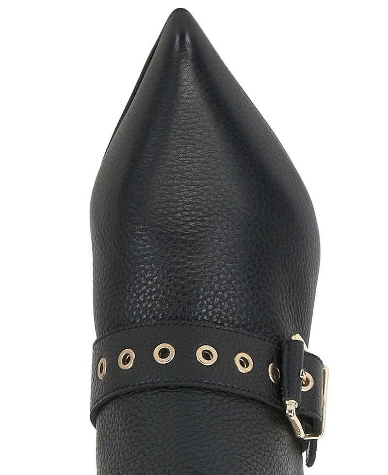 Vince Camuto Women's Tyleen Wide-Calf Knee-High Moto Dress Boots