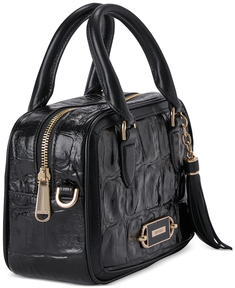 Brahmin Mara Small Leather Satchel