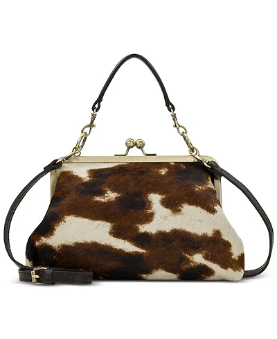 Patricia Nash Vione Small Leather Frame Bag