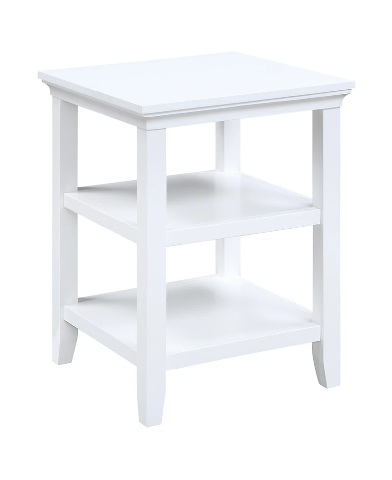 Convenience Concepts 18" Wood Tribeca End Table