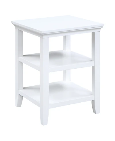 Convenience Concepts 18" Wood Tribeca End Table
