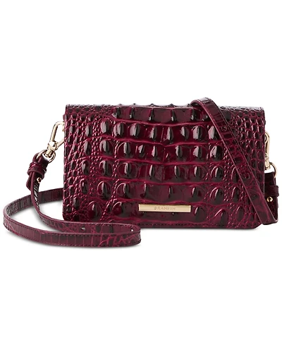 Brahmin Minuette Melbourne Mini Leather Crossbody Bag