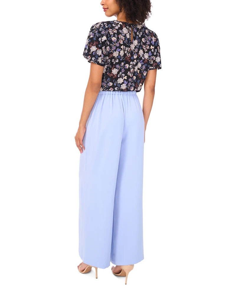 Vince Camuto Women's Pleated-Front Wide-Leg Pants