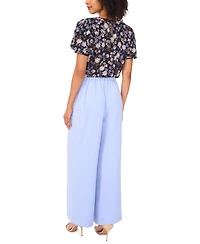 Vince Camuto Women's Pleated-Front Wide-Leg Pants