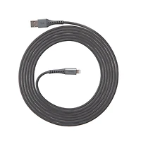 Ventev Alloy Usb A to Apple Lightning High Speed Ultradurable 10 Foot Cable-White