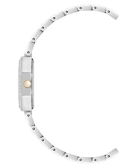 Anne Klein Women's Quartz Unique Octagonal Two-Tone Metal Alloy Watch, 26mm