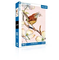 New York Puzzle Company Carolina Wren 500 Piece Puzzle