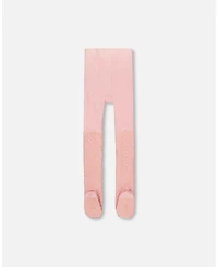 Deux par Girl Knit Tights Pink - Toddler|Child