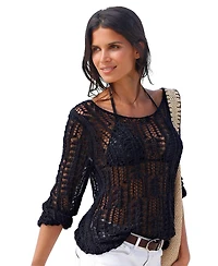 Lascana Women's Open Knit Sweater