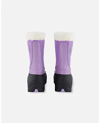 Deux par Girl Winter Boots Lavender with Removable Liner - Toddler|Child