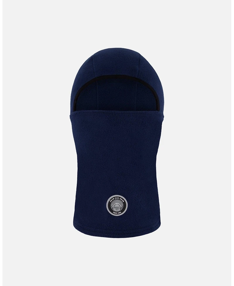Deux par Kids Unisex Polar Fleece Balaclava Navy Blue - Toddler|Child